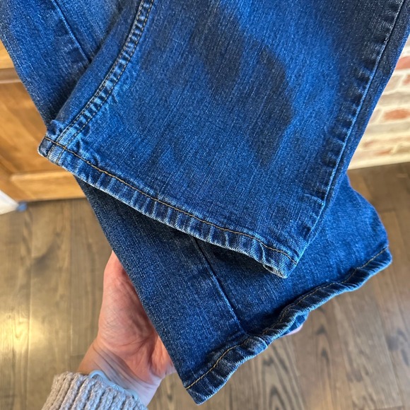 Levis 559 Mens Relaxed Straight Leg Jeans Dark Wash Blue Stretch 36x30 - Picture 5 of 9